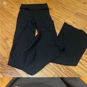 Aerie OFFLINE Black Flare Pants